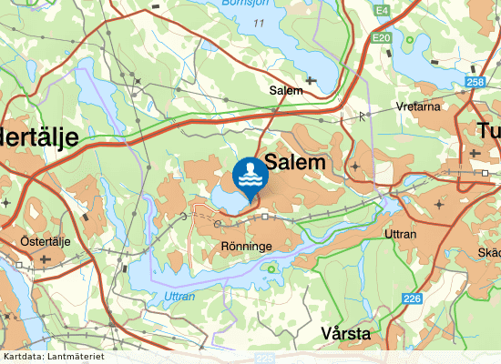 Flaten på kartan