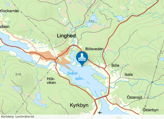 Caravan Club, Smednäset på kartan