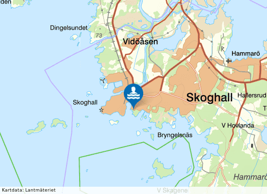 Edsviken på kartan