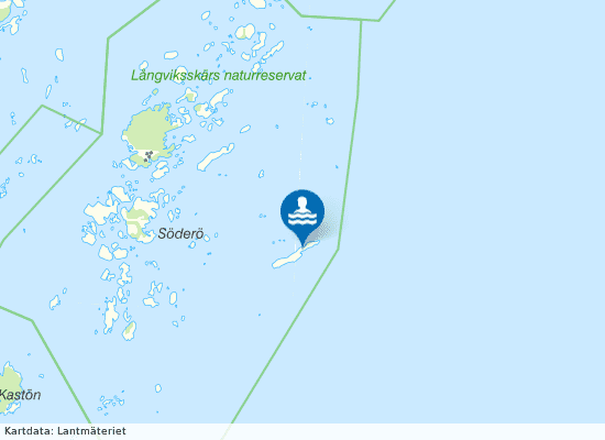 Lagunen på Tärnskär på kartan