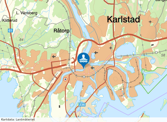 Teaterstranden på kartan