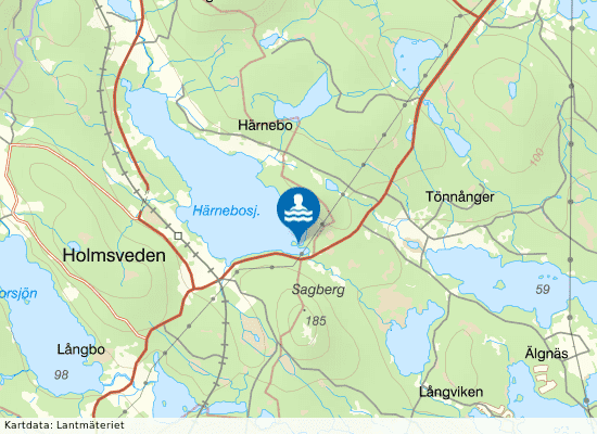 Kvarnudden, SMU Sommarhem på kartan