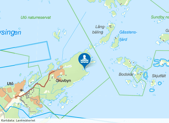 Södra Sandviken på kartan