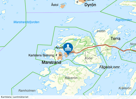 Hedviksholmen på kartan