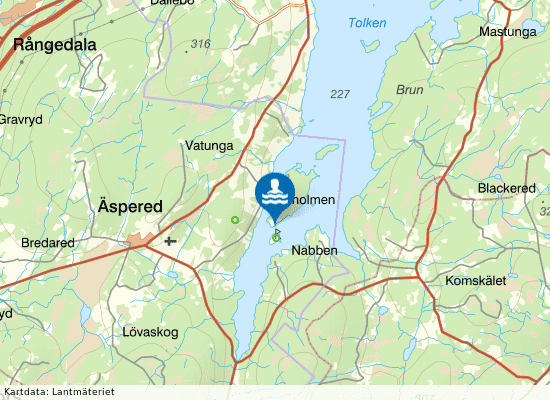 Sundholmen på kartan