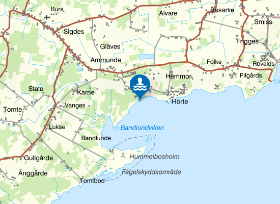 Krakstädar på kartan