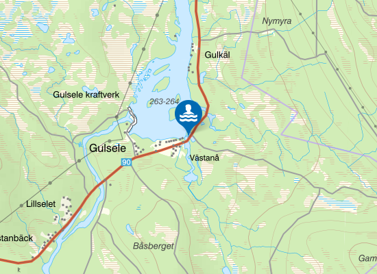 Gravansjö på kartan