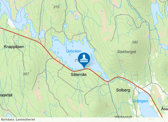 Gröcken på kartan