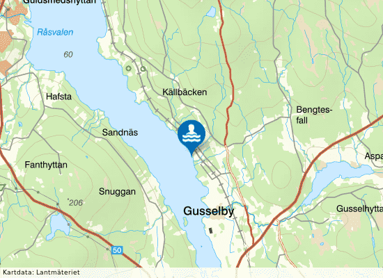 Gusselby Annorlunda på kartan