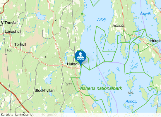 Hulevik på kartan