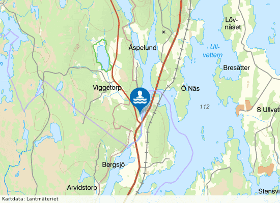 Hytte på kartan