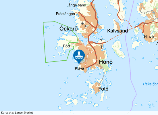 Hönö, Hästen på kartan