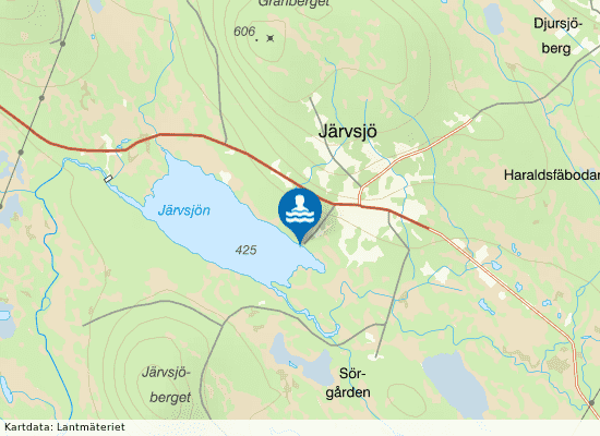 Järvsjöby på kartan