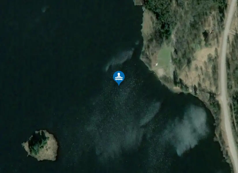 Kolsjön från satellit
