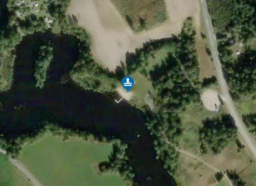 Kolsva kommunalbad från satellit