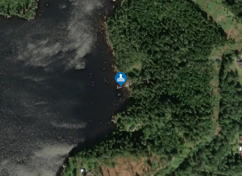 Korrasjön från satellit