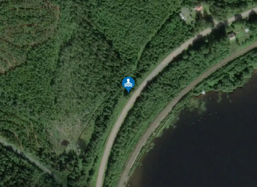 Kälarne, Ånäset från satellit