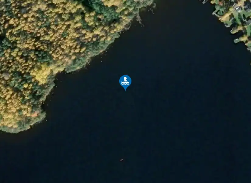 Källviken,Falun från satellit