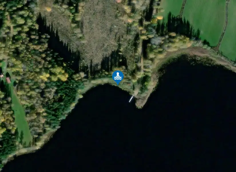 Larsbo från satellit