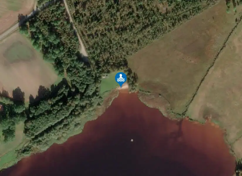 Liljenäs från satellit