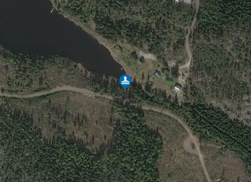 Lilla Bandsjön från satellit