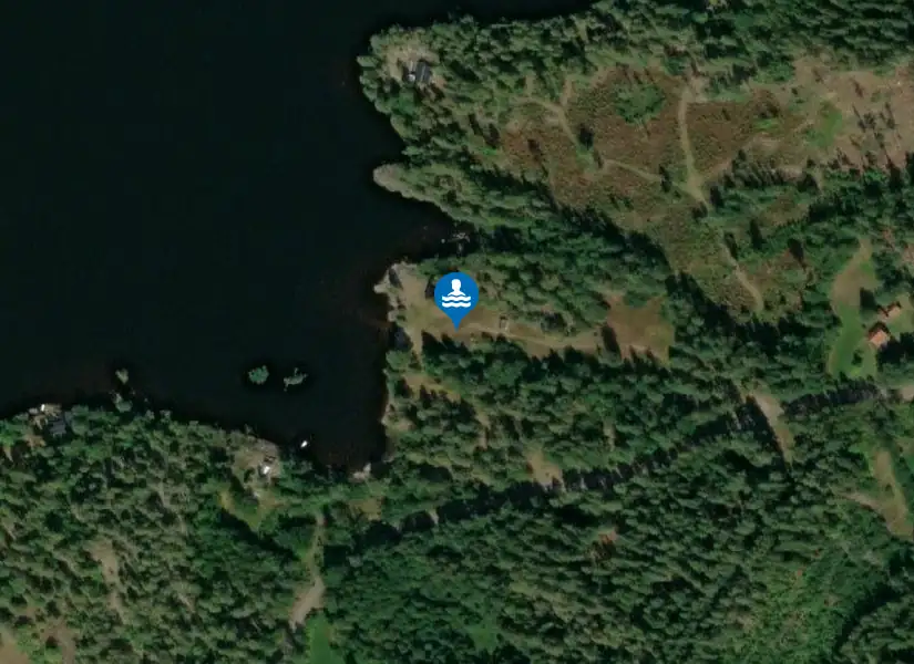 Lilla Sinnern, Basthult från satellit