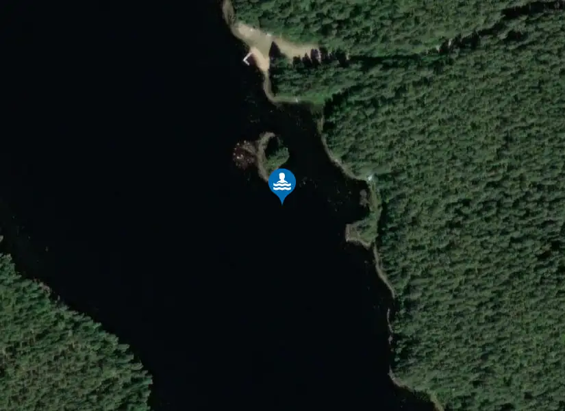 Lilla Öjungen från satellit