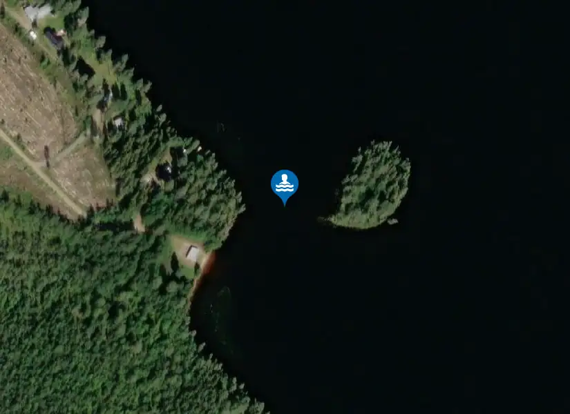 Lillsandsjön från satellit