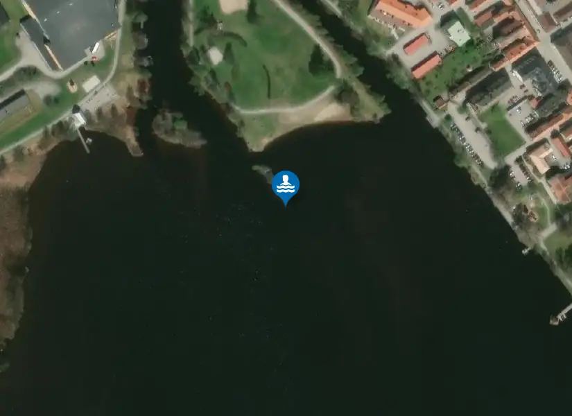 Lindesjön, Loppholmen från satellit