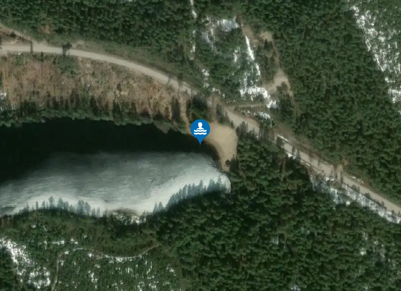 Lintjärn från satellit