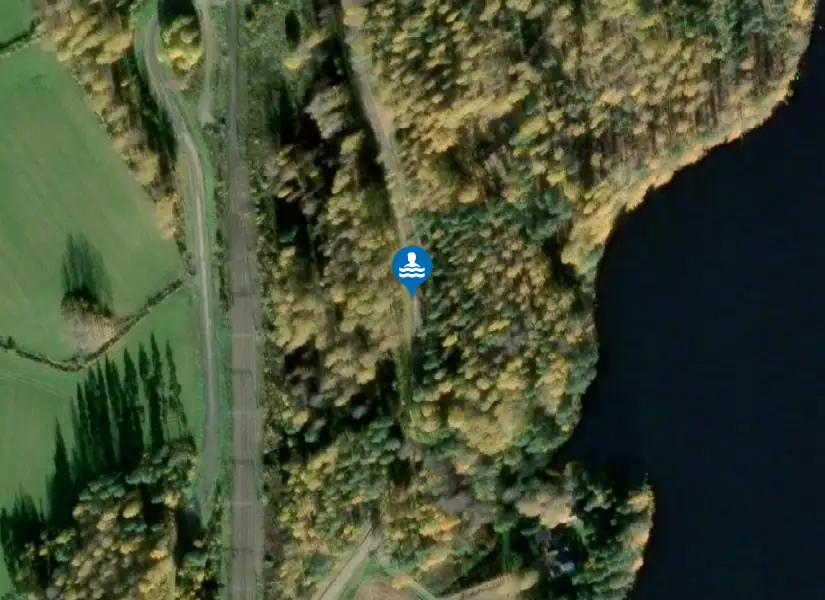 Lottefors från satellit