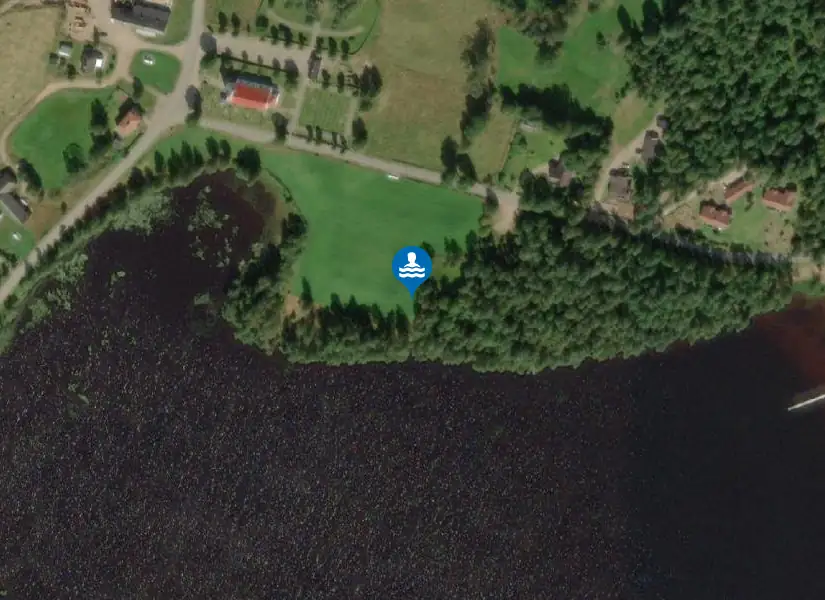 Lyngsjön Krogsered från satellit