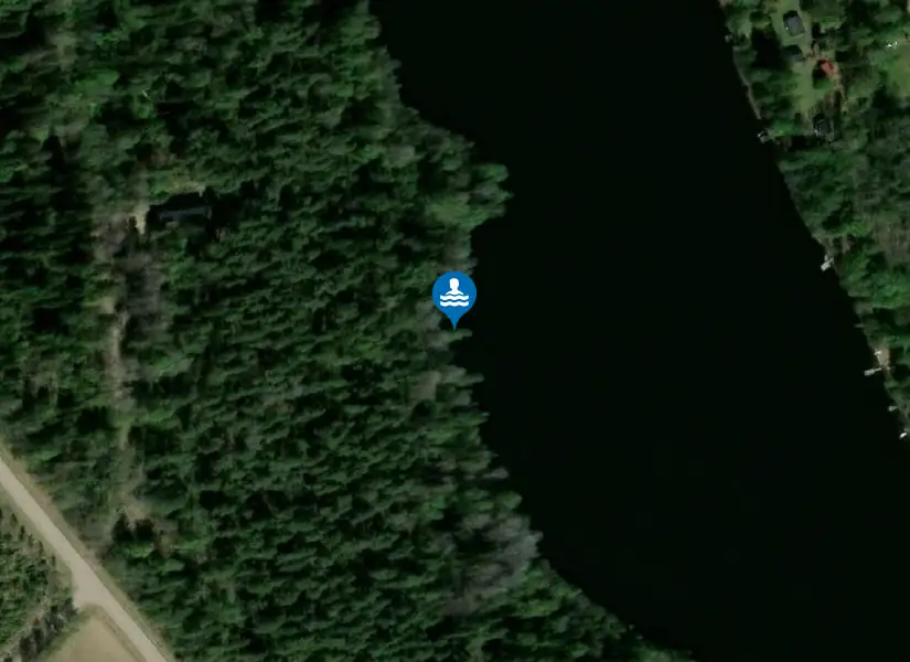 Långsjön från satellit
