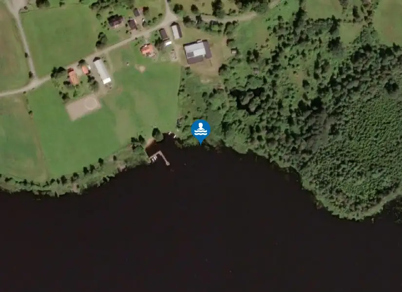 Lädjasjön från satellit