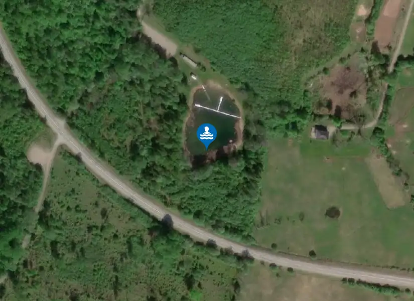 Lögardammen från satellit