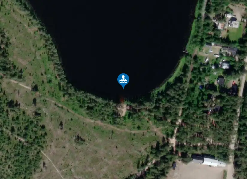 Matinjärvi från satellit