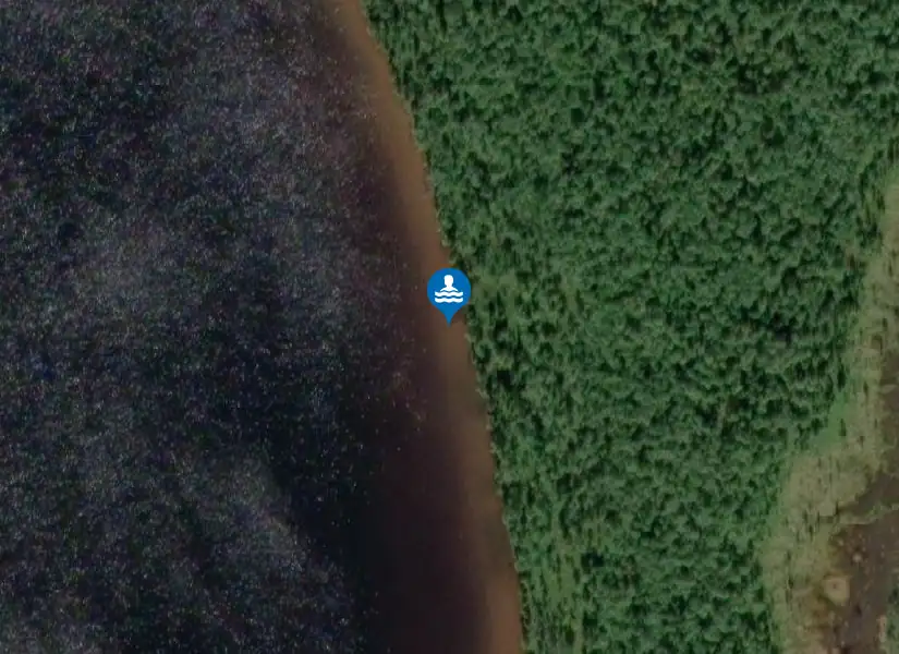 Merasjärvi från satellit