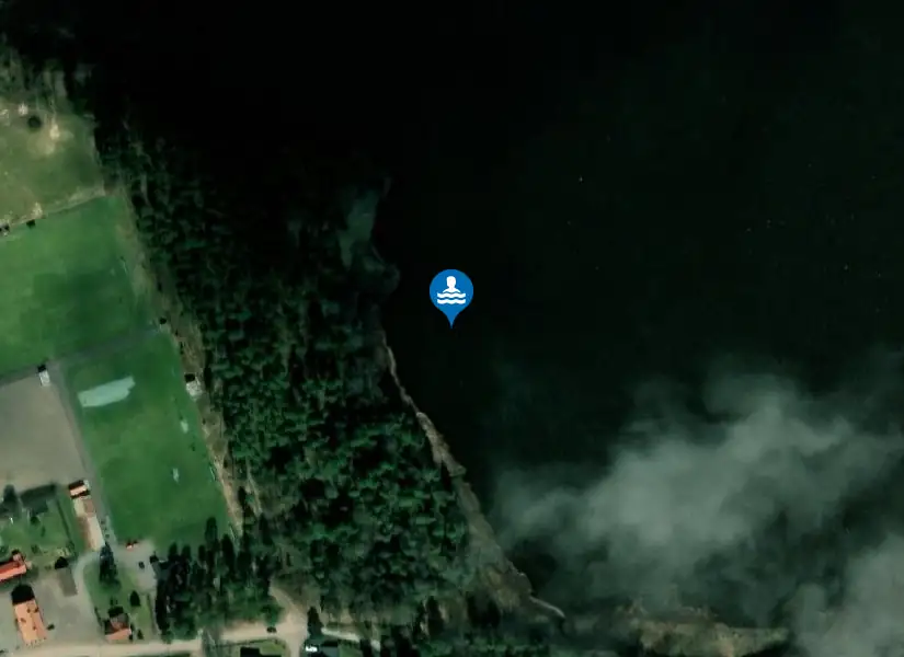 Bergstjärn från satellit