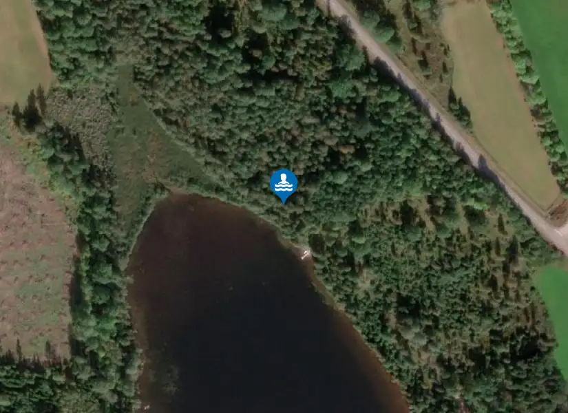 Mossjön från satellit