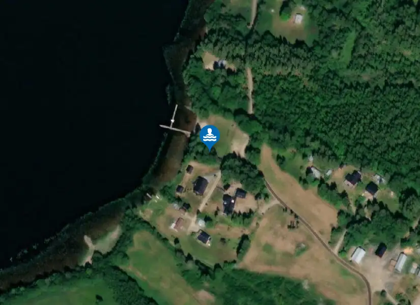 Munkbysjön från satellit