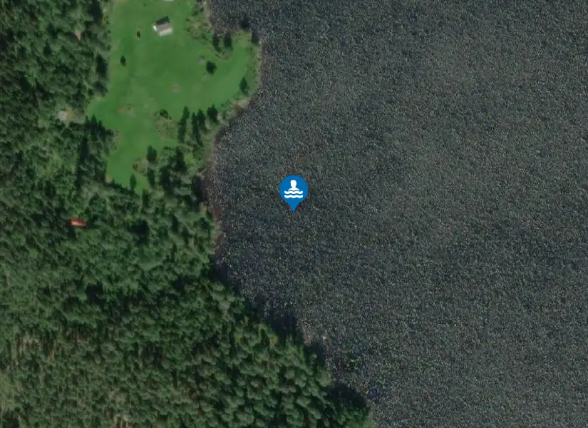 Mållången, Skräddrabonäset från satellit