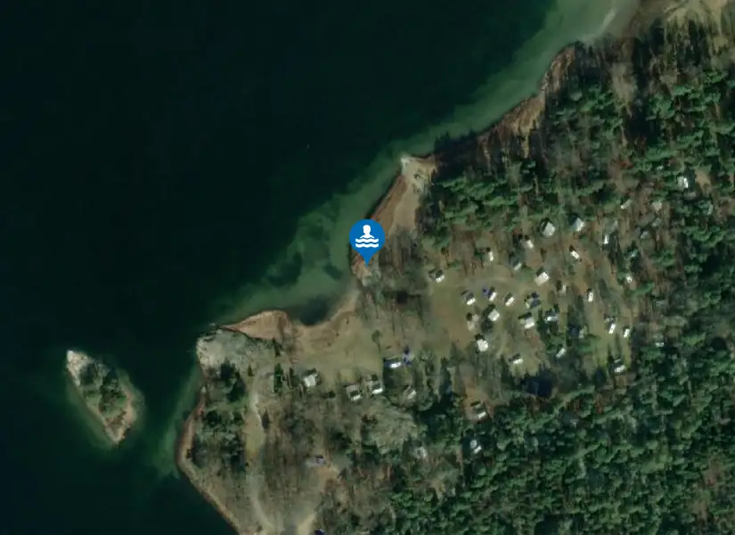 Bjursund från satellit