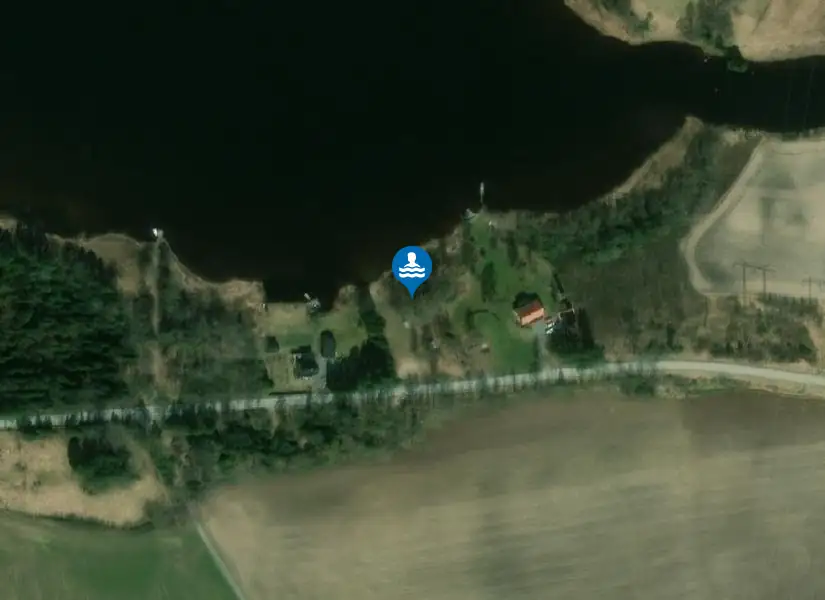 Norrsjön från satellit