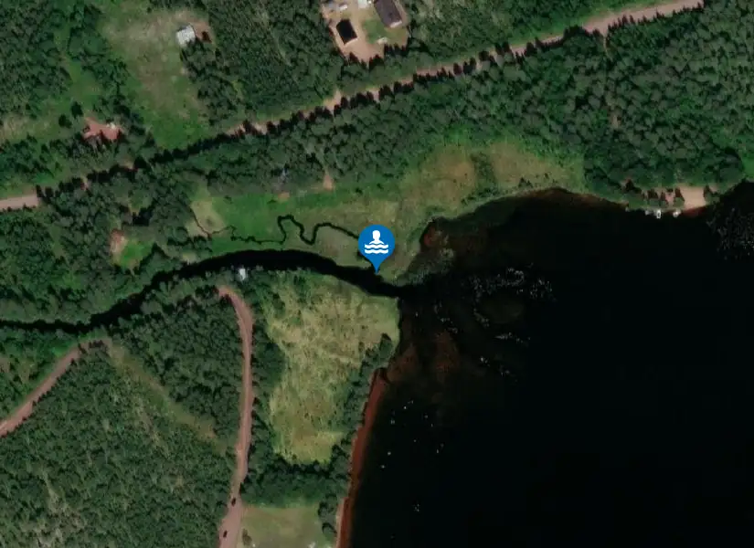 Nässjön Grundsand från satellit