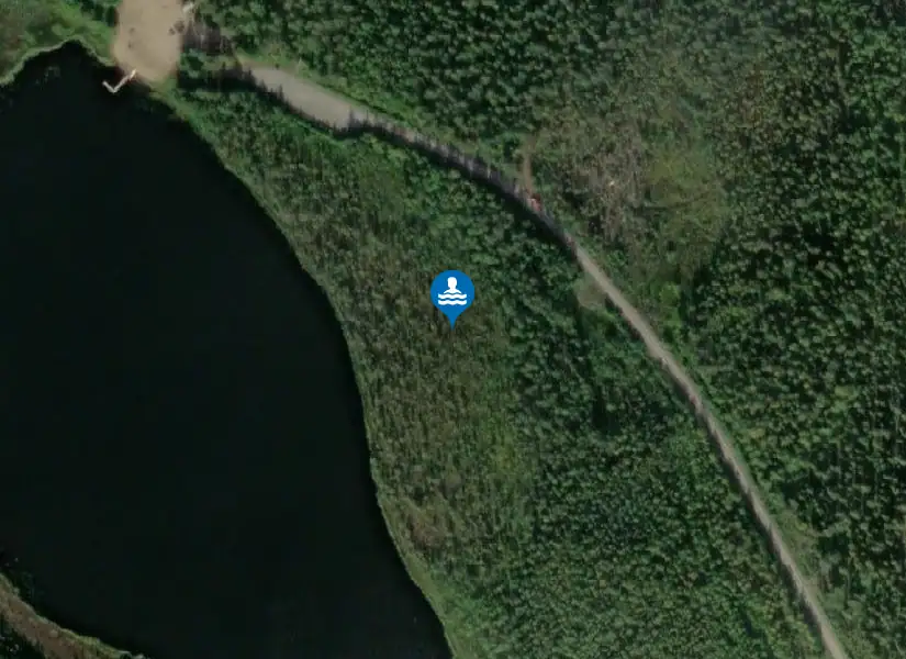 Ohtanajärvi från satellit