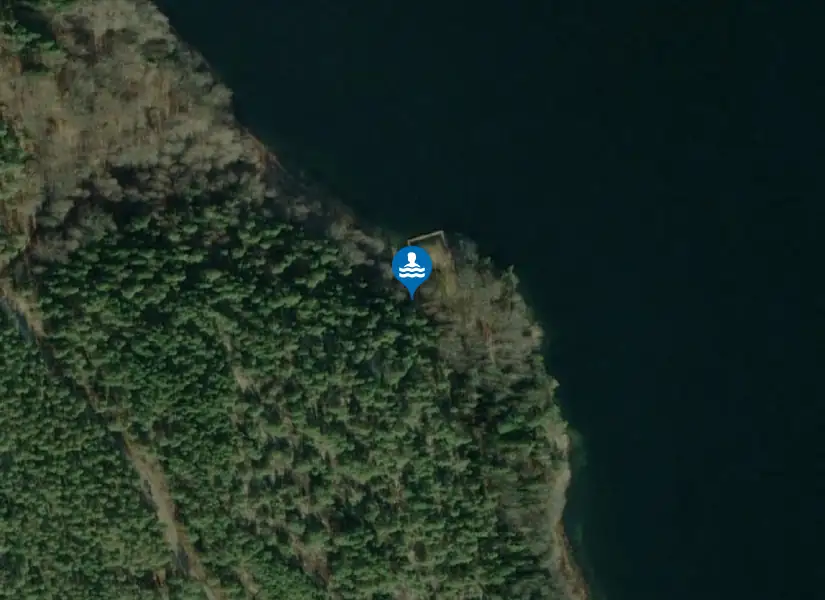 Puksäter, Gunnebo från satellit