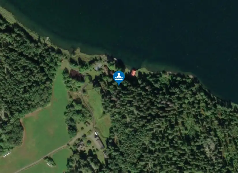 Ramsdal, Gropviken från satellit
