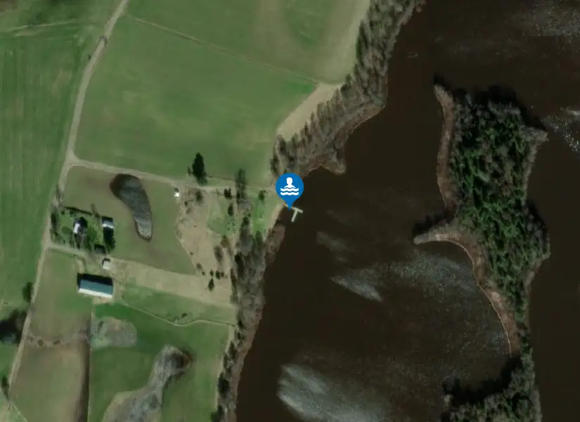 Rinnasjön från satellit