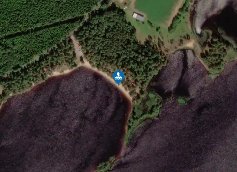 Rolstorpasjön från satellit