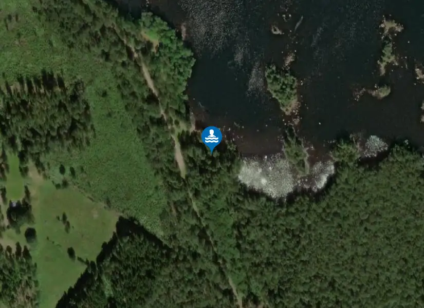 Rottnen, Knallaholmen från satellit